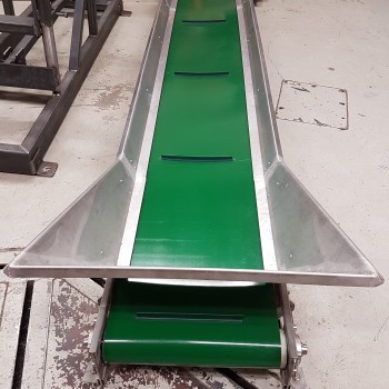 Nerūsošā tērauda transportieris pārtikas nozarei